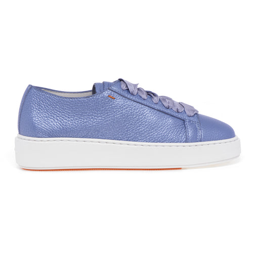 Santoni-Sneaker aus laminiertem Leder