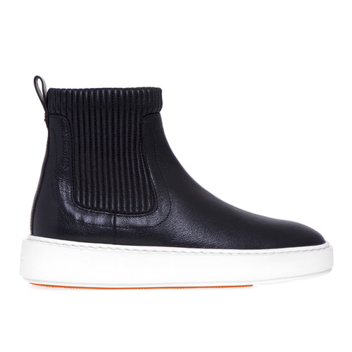 Sneaker alta Santoni in pelle