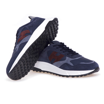 Hogan Hyperlight-Sneaker aus Wildleder und Leder - 4