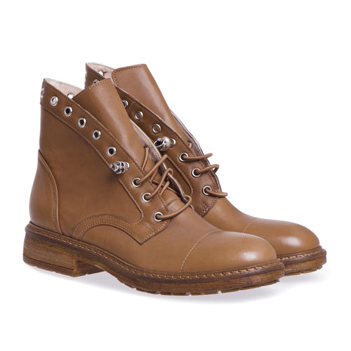 Fru.it amphibian in leather with flared neckline - 2