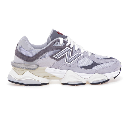 Sneaker New Balance 9060 in camoscio e tessuto - 1