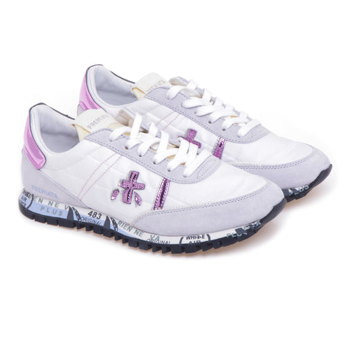 Sneaker Premiata Sean in camoscio e tessuto - 2