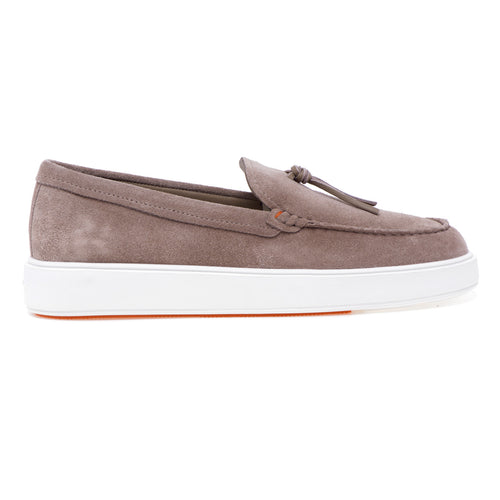 Santoni Slip-On-Sneaker aus Wildleder - 1
