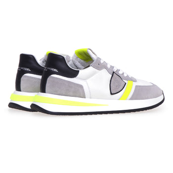 Philippe Model Tropez 2.1 sneaker in suede and fabric - 3