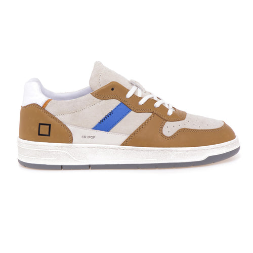 Sneaker D.A.T.E. Court 2.0 Pop in camoscio e pelle - 1