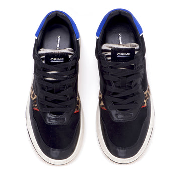 Crime London-Sneaker aus Stoff und Leder - 5