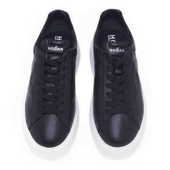 Hogan H-stripes sneaker in leather - 5