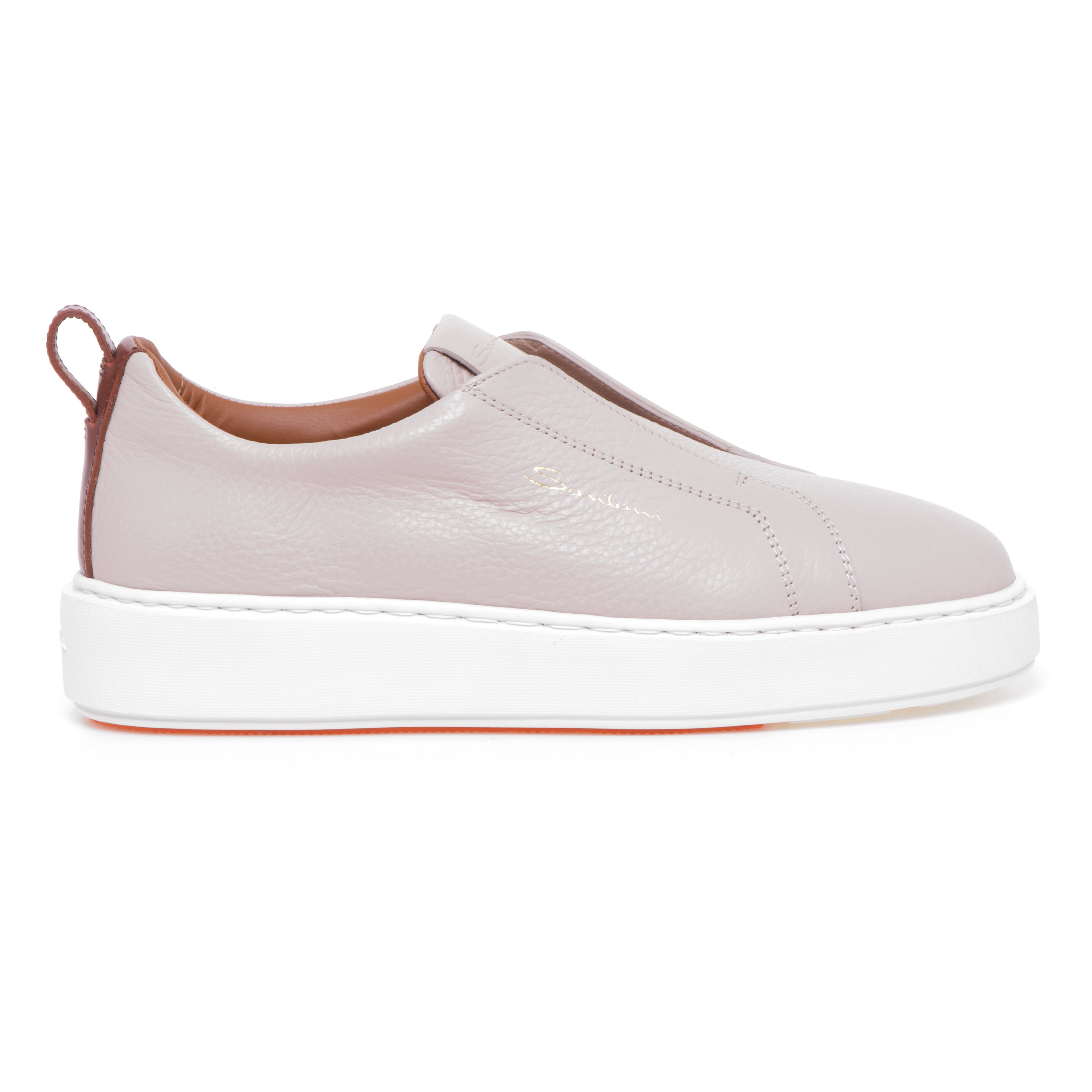 Leather Sneakers Santoni Sneakers Bianche Uomo Sneakers Bianche