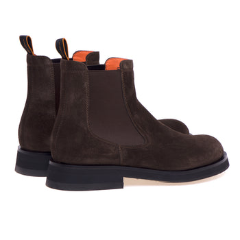 Chelsea boot Santoni in camoscio - 3