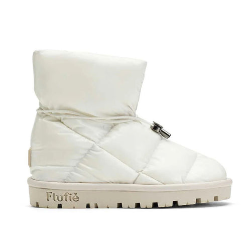 Flufiè ankle boot in shiny technical fabric with goose down lining - 1