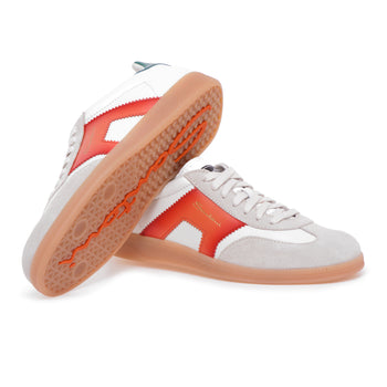 Sneaker Santoni DBS Olympic in pelle sfoderata - 4