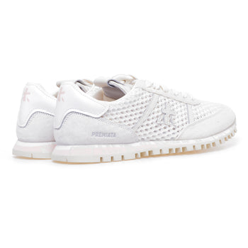 Sneaker Premiata Sean in camoscio e tessuto retinato - 3