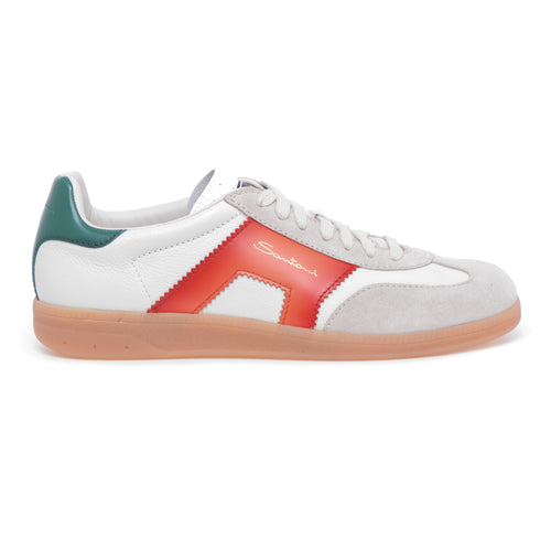 Sneaker Santoni DBS Olympic in pelle sfoderata - 1