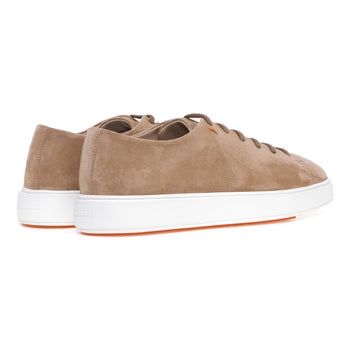 Sneaker Santoni in camoscio senza cuciture - 3