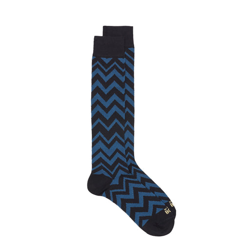 In The Box long socks with Zig Zag pattern