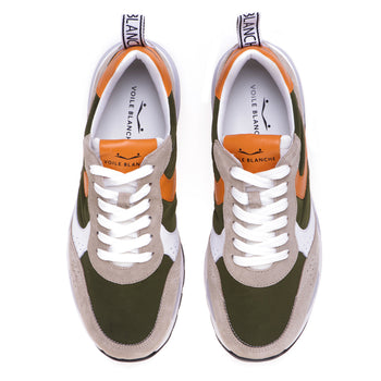 Voile Blanche "Magg" sneaker in suede and nylon - 5