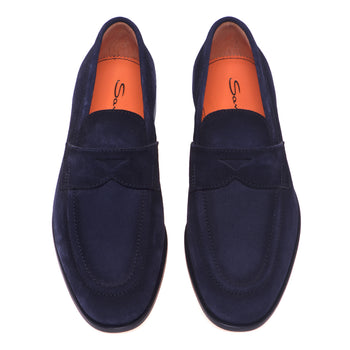 Santoni-Mokassin aus verblasstem Wildleder - 5