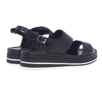 Pons Quintana double band sandal in woven leather - 3