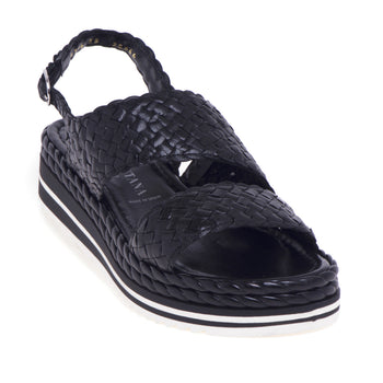 Pons Quintana double band sandal in woven leather - 4