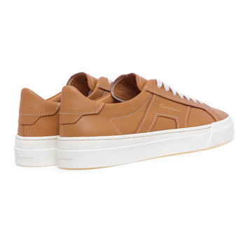 Sneaker Santoni DBS in pelle anticata - 3