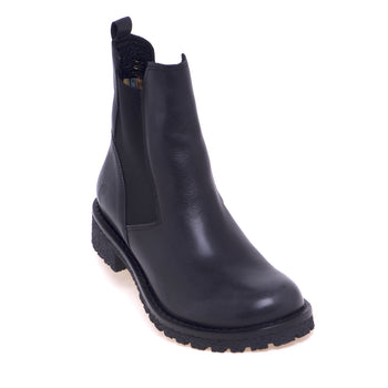 Felmini Chelsea-Stiefel aus Leder mit Vintage-Effekt und Gummisohle - 4