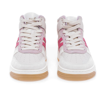 Sneaker Hogan H630 basket in pelle e camoscio - 5