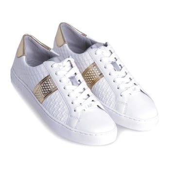 Sneaker Michael Kors "Irving Stripe Lace Up" in pelle stampata - 5