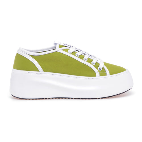 Vic Matiè sneaker in satin and leather