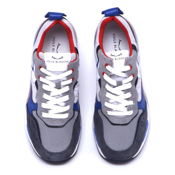 Voile Blanche Bholt sneaker in suede and technical fabric - 5