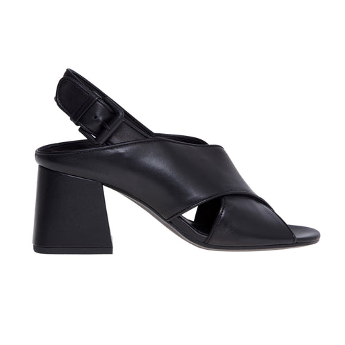 Vic Matiè crossed sandal with 70 mm heel