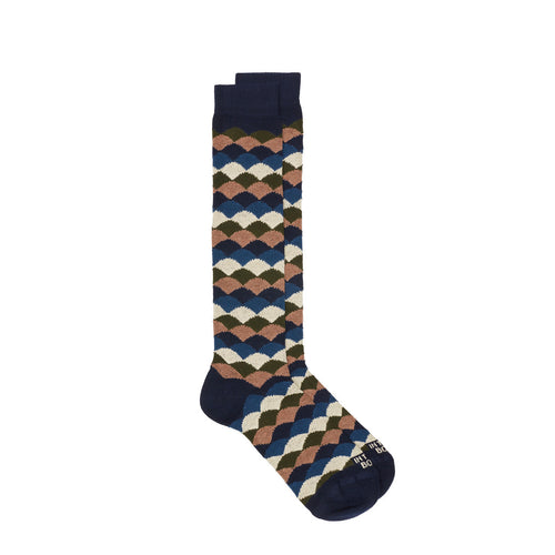 In The Box long socks with Rainbow motif