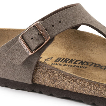 Ciabatta infradito Birkenstock Gizeh in ecopelle - 4