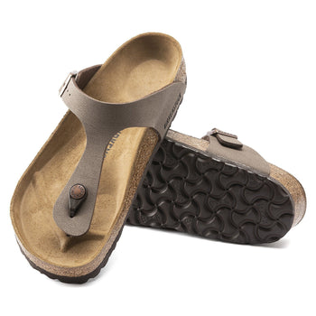 Ciabatta infradito Birkenstock Gizeh in ecopelle - 7
