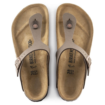 Ciabatta infradito Birkenstock Gizeh in ecopelle - 8