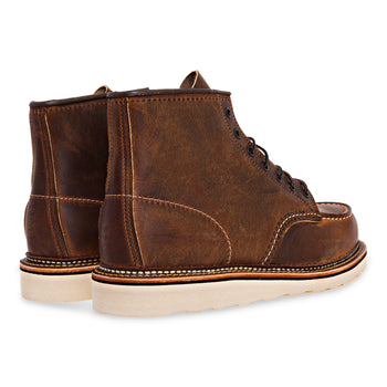 Red Wing 01907 6'' Classic Moc Toe Copper Rough & Tough - 4