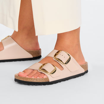 Ciabatta Birkenstock Arizona Big Buckle in pelle laccata - 5