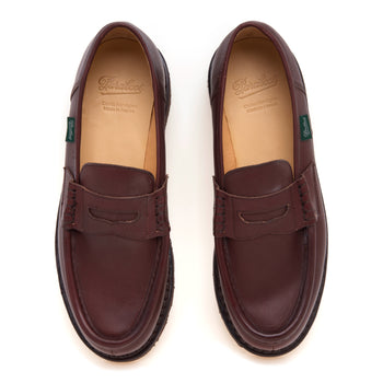 Mocassino Paraboot "Reims" in pelle oliata con suola in gomma - 5