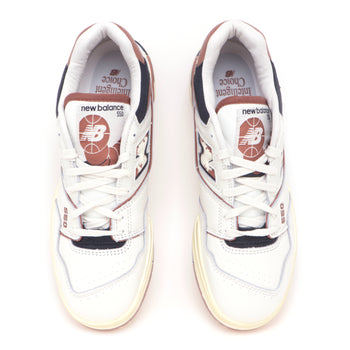 Sneaker New Balance 550 in pelle effetto vintage - 5