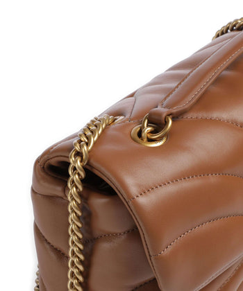 Borsa a tracolla Pinko Love Bag Puff in pelle trapuntata con motivo butterfly - 3