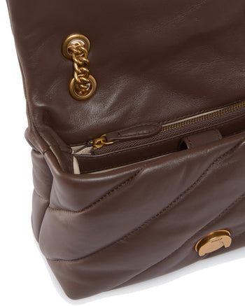 Borsa a spalla Pinko Love Mini Puff Maxi Quilt in pelle matelassè - 3