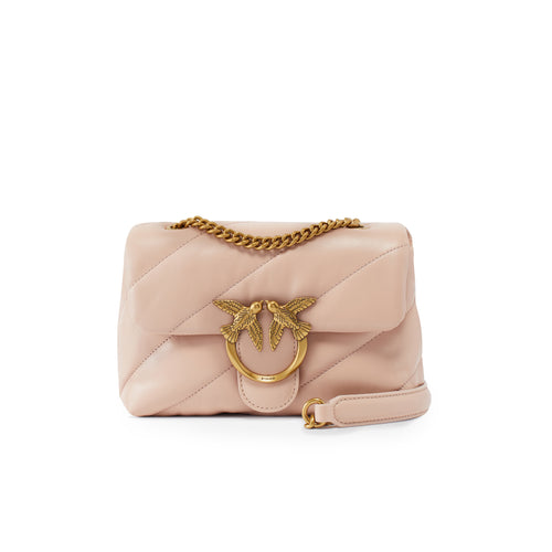 Borsa a spalla Pinko Love Mini Puff Maxi Quilt in pelle matelassè  CIPRIA