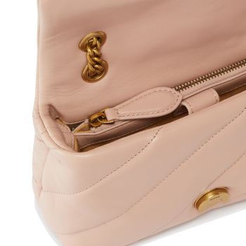 Borsa a spalla Pinko Love Mini Puff Maxi Quilt in pelle matelassè  CIPRIA - 4