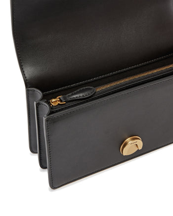 Borsa a spalla Pinko Mini Classic Love One in vitello seta - 3
