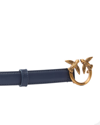 Cintura Pinko 2 cm in pelle con fibbia Love Birds - 5
