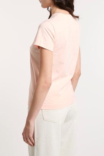 T-shirt Pinko in cotone con logo ricamato - 5