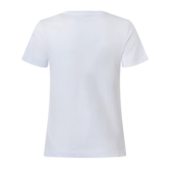 T-Shirt Pinko BUSSOLOTTO con Logo Ricamato - 3