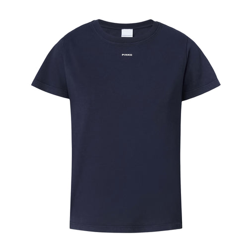 T-shirt Pinko in cotone con mini logo