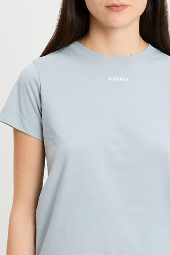 T-shirt Pinko in cotone con logo - 3