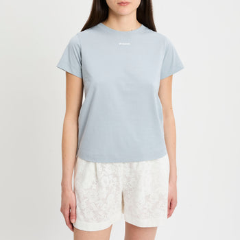 T-shirt Pinko in cotone con logo - 8