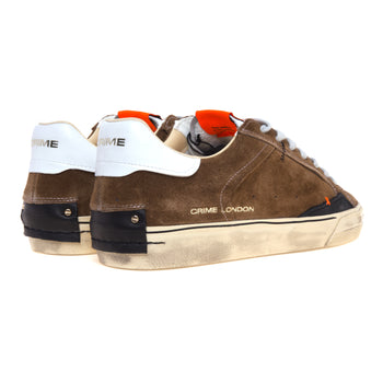 Sneaker Crime London Deconstructed in camoscio - 3